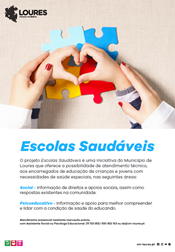 Divulgação do Projeto Escolas saudáveis