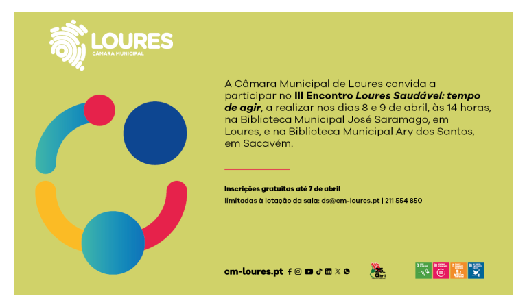 III Encontro Loures Saudável: tempo de agir